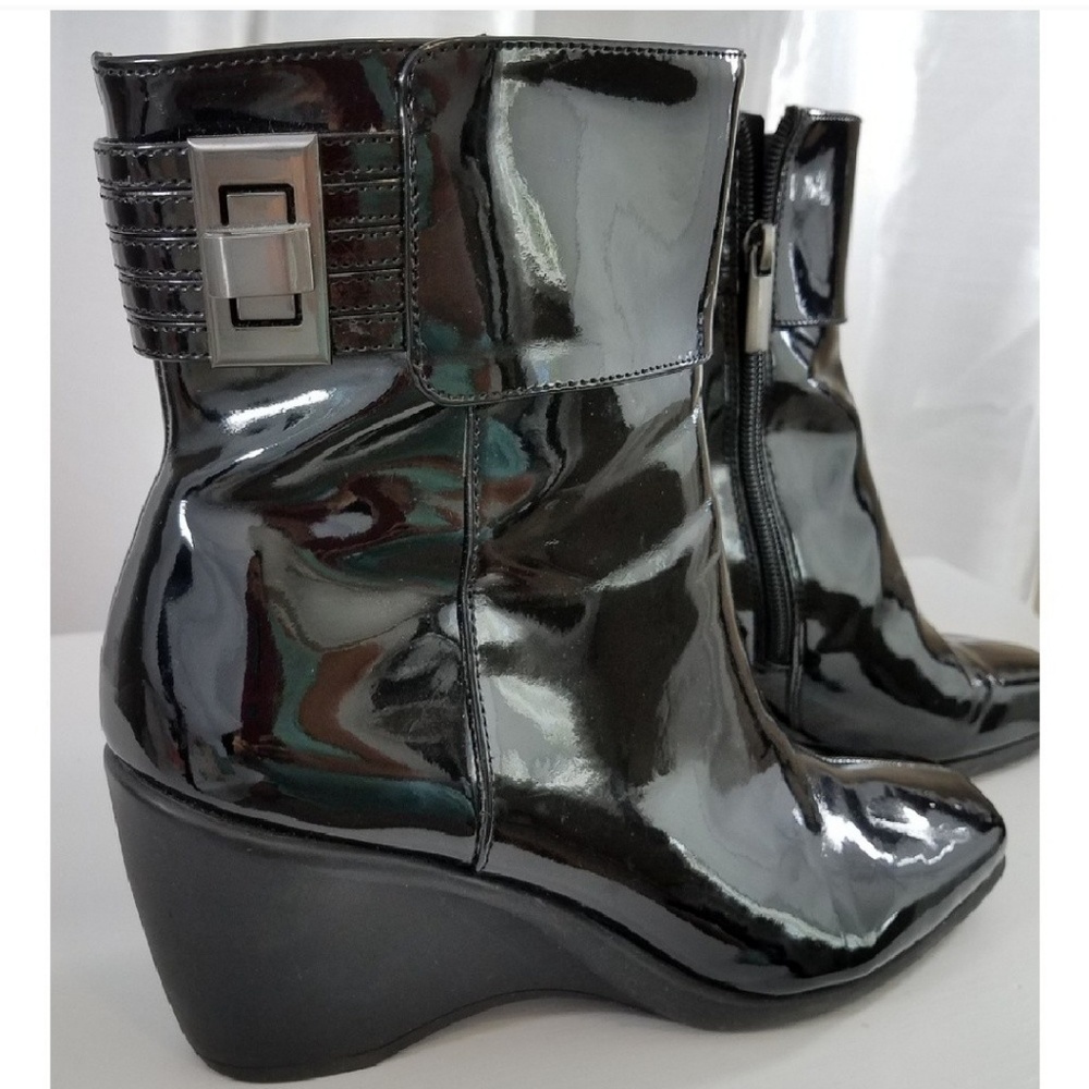 Black Rain Boots | Size 7.5